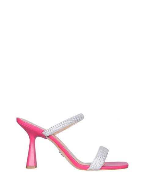 pink slippers michael kors|michael kors heeled sandals.